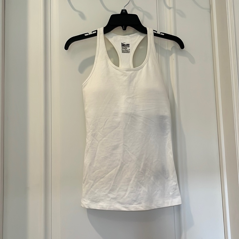 Nike Racerback White Tank Top